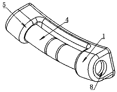 Special sulfur conveying and connecting device