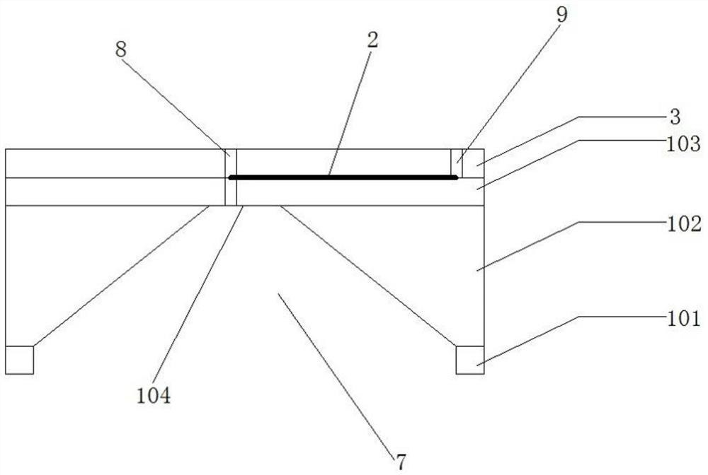 Multi-channel biomolecule detection chip based on array nanopores and manufacturing method thereof