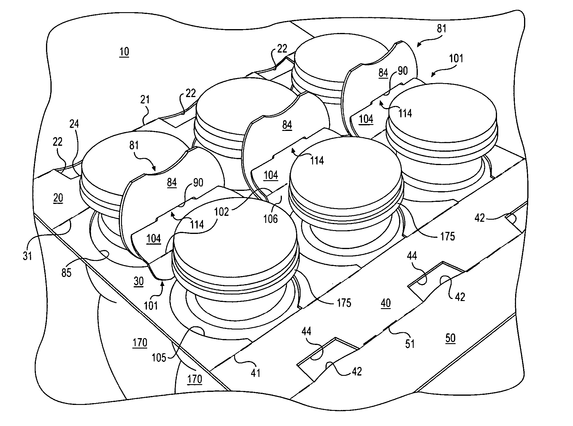 Package for containers