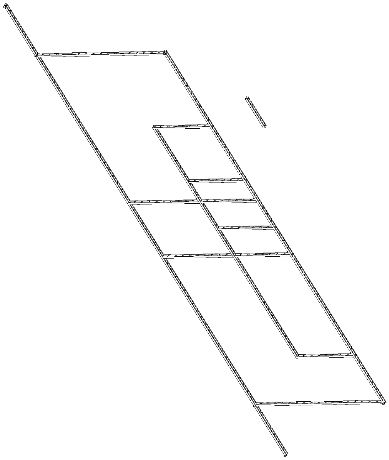 Sea bond structure for FPSOsuperstructure total segment during lightering