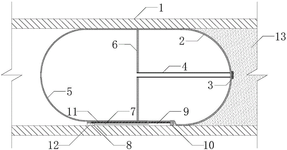 Pressure auto-balancing anti-high-pressure water gushing air bag