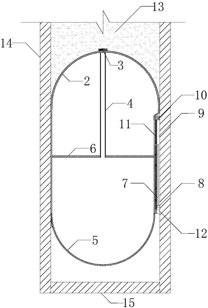 Pressure auto-balancing anti-high-pressure water gushing air bag