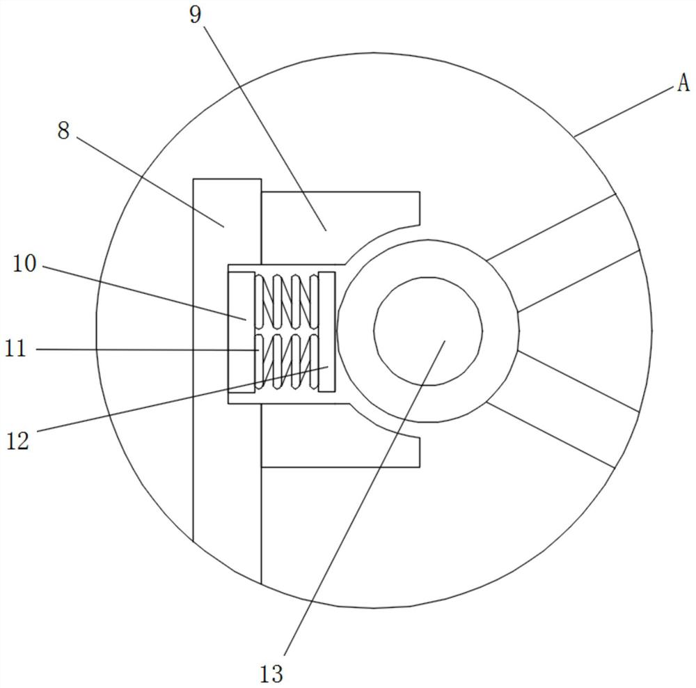 Logistics carrying platform protection mechanism capable of preventing platform from being damaged