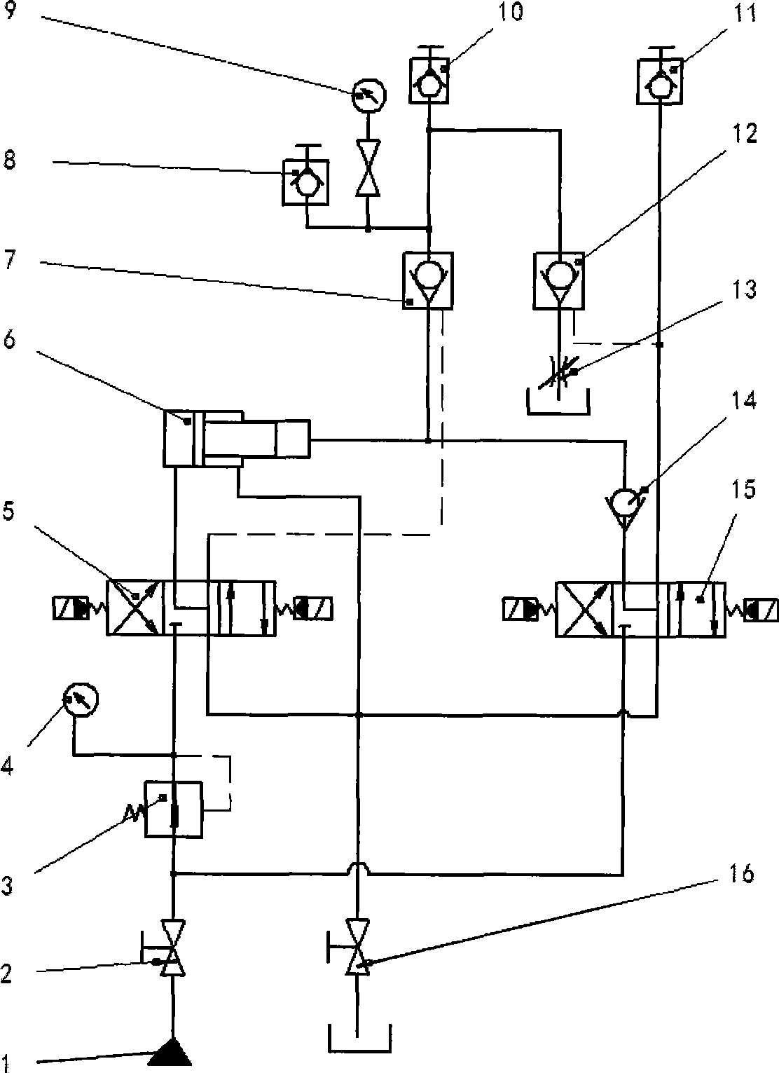 Ultra-high pressure high flow supercharging and unloading system