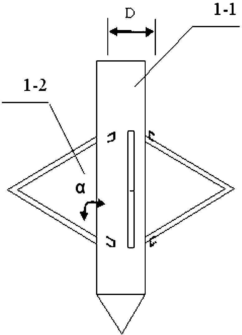 Polymer multi-edge pile grouting method