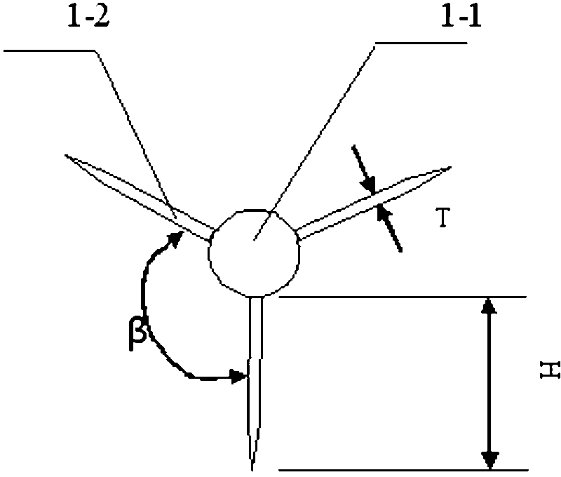 Polymer multi-edge pile grouting method