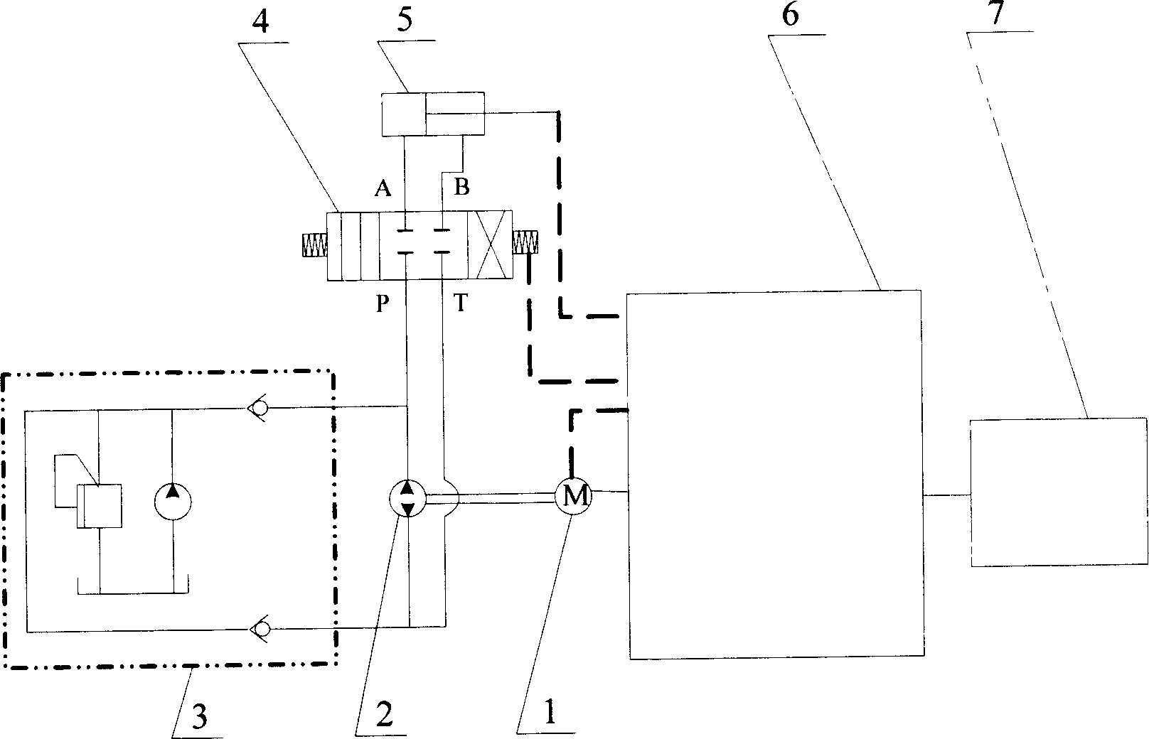 Electric fork track lifting control system possessing energy recovery device