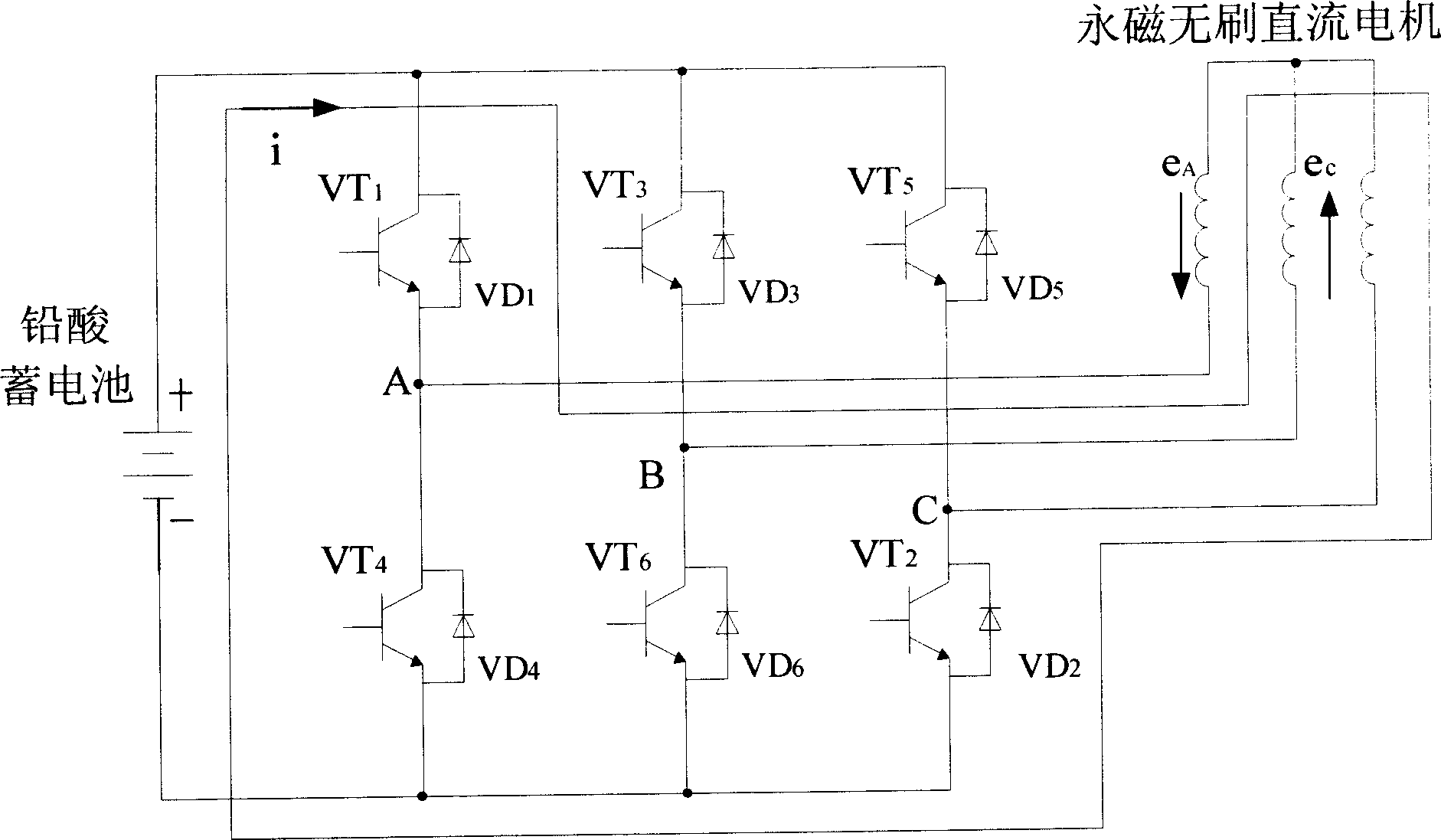 Electric fork track lifting control system possessing energy recovery device