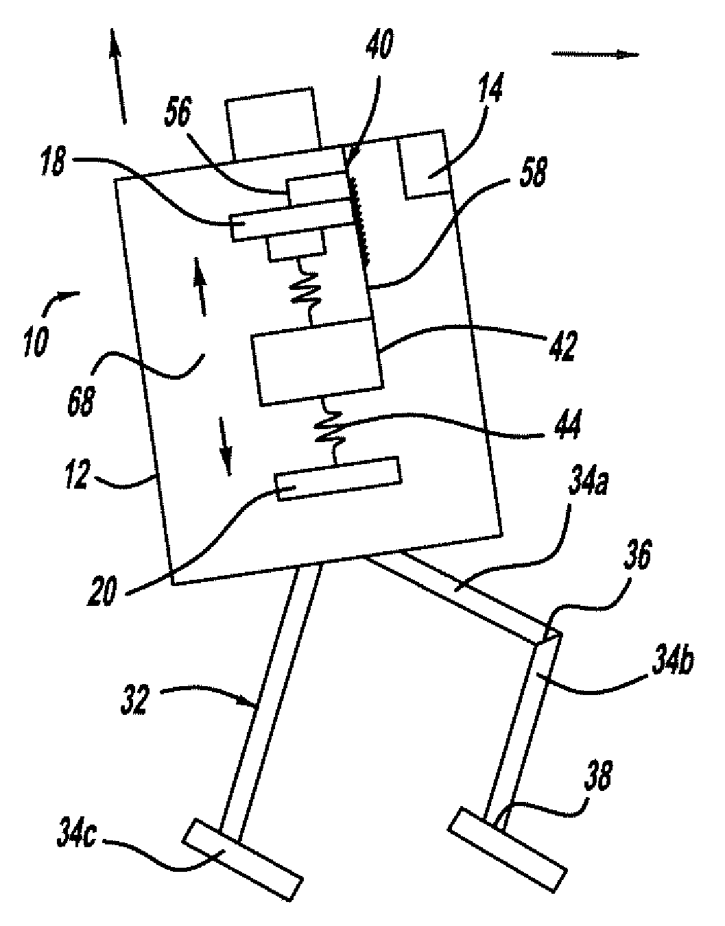 Energy efficient robotic system