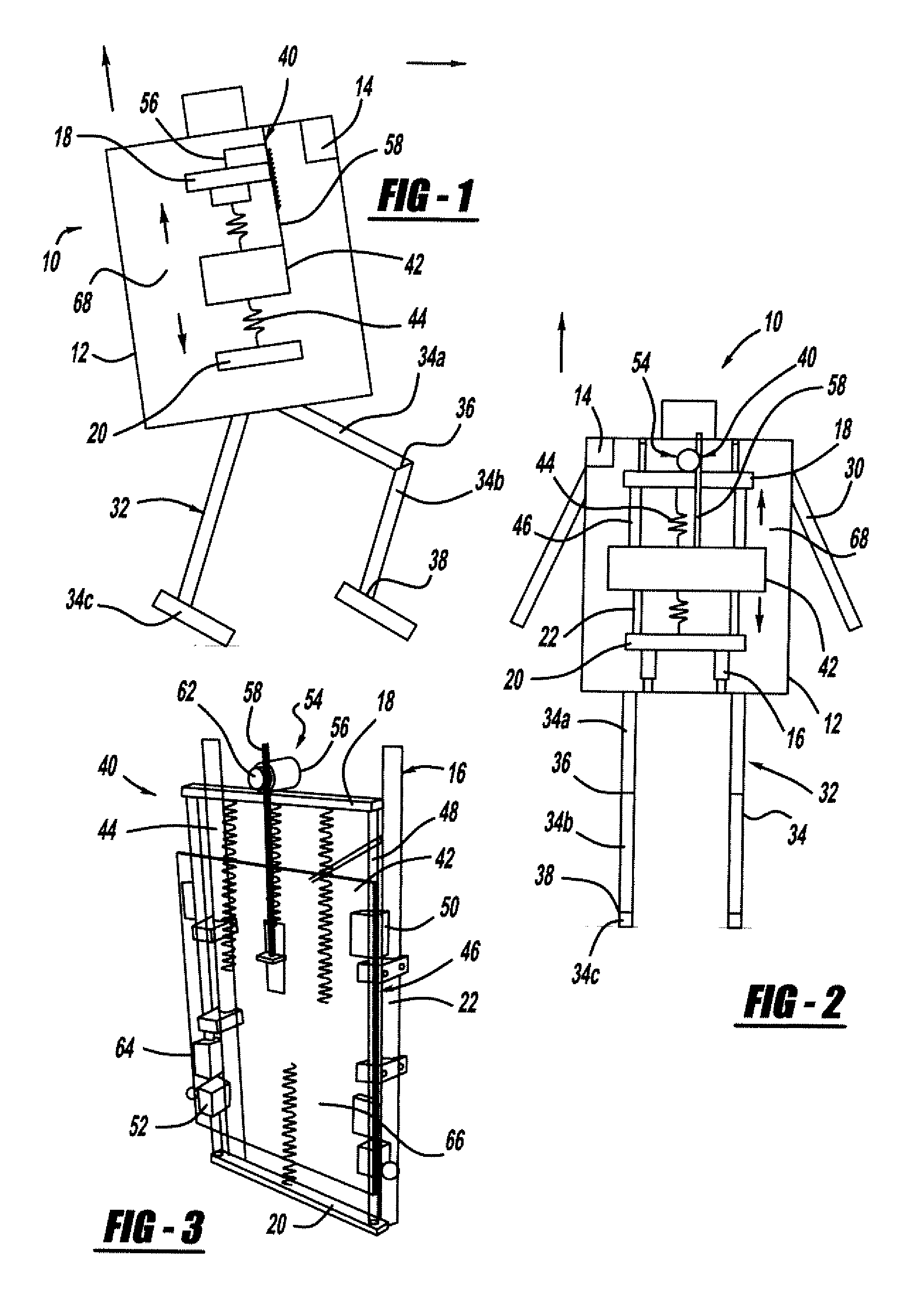 Energy efficient robotic system