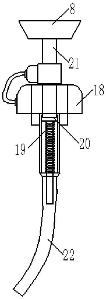 A kind of disinfection device for livestock and poultry breeding plant