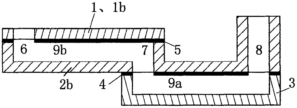 Booster pump fastening and pipeline connecting structure of water purifier with double-cavity structure