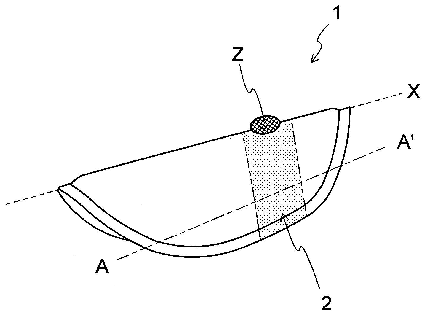 Interlabial pad