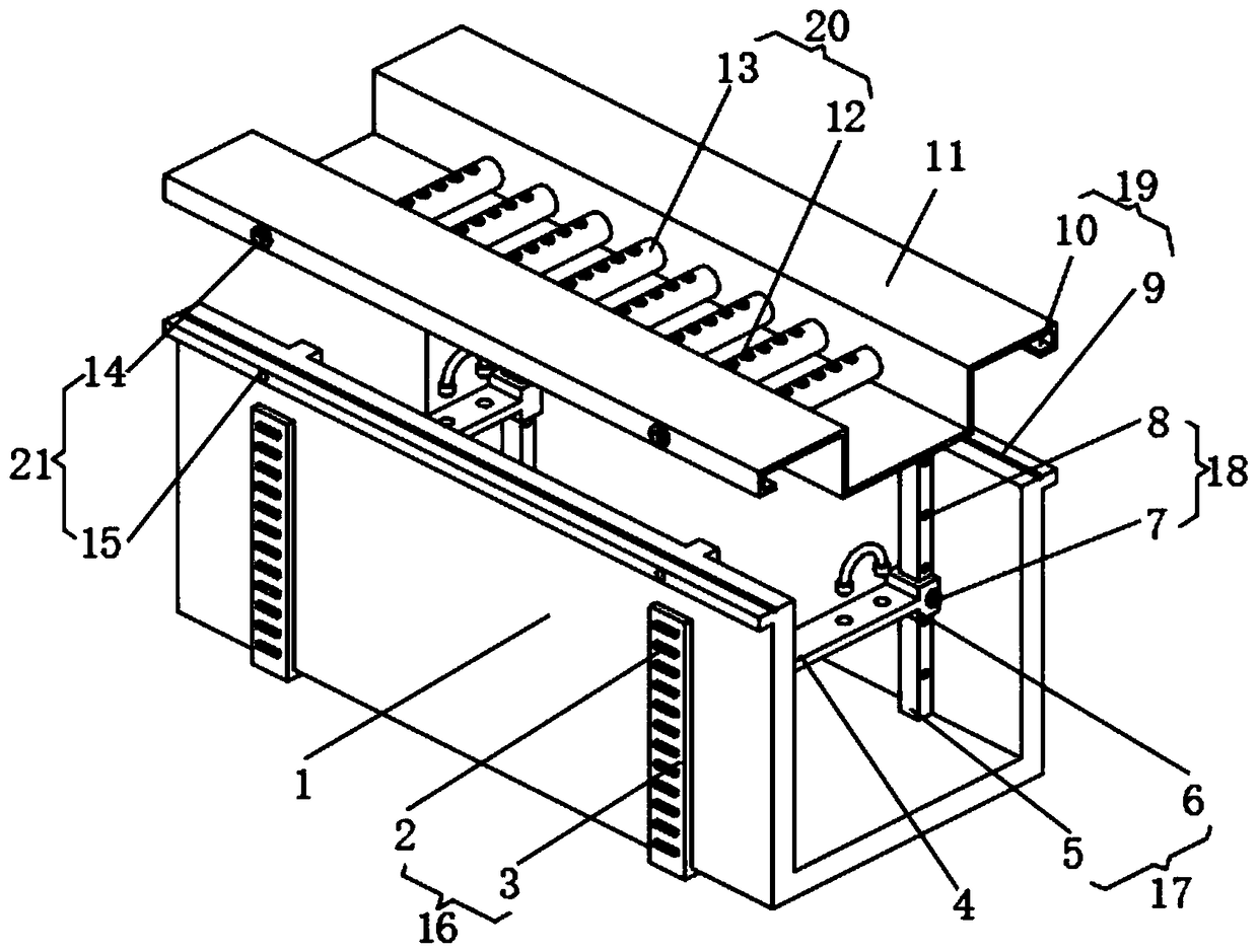 Fire-resistant busway with heat dissipation rings