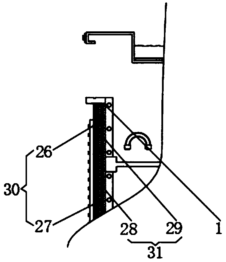 Fire-resistant busway with heat dissipation rings