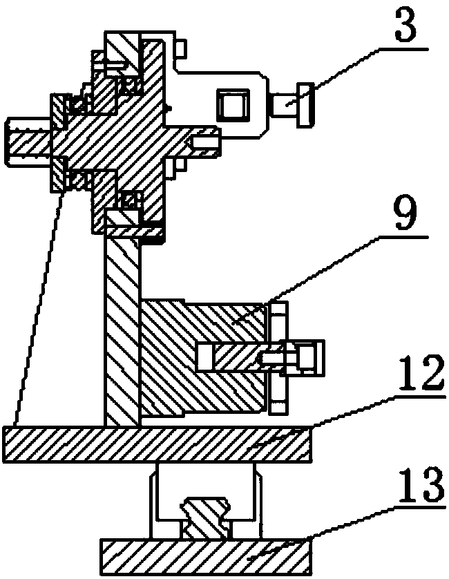 Compressor cylinder body fixing equipment