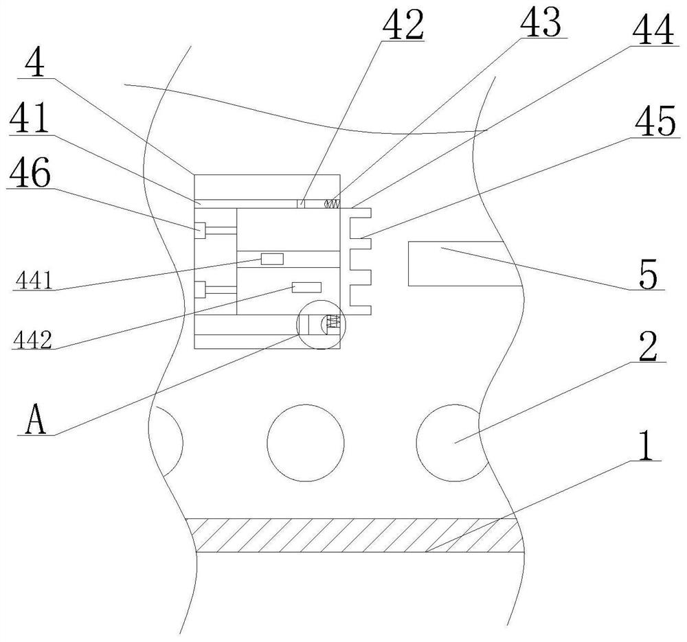 Control device for miniature circuit breaker of explosion-proof distribution box