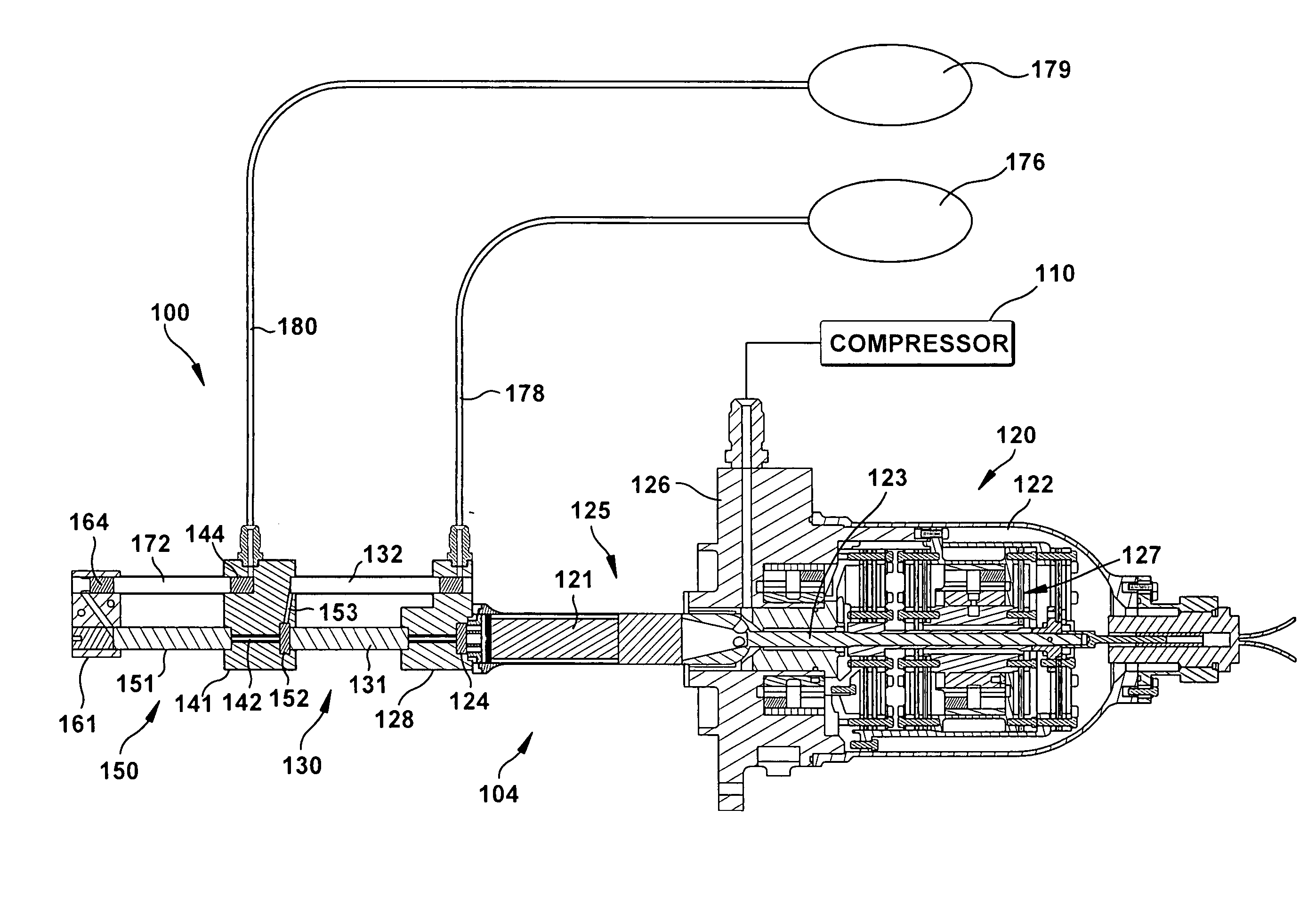 Hybrid cryocooler with multiple passive stages