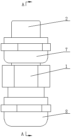 Coaxial plug and coaxial socket