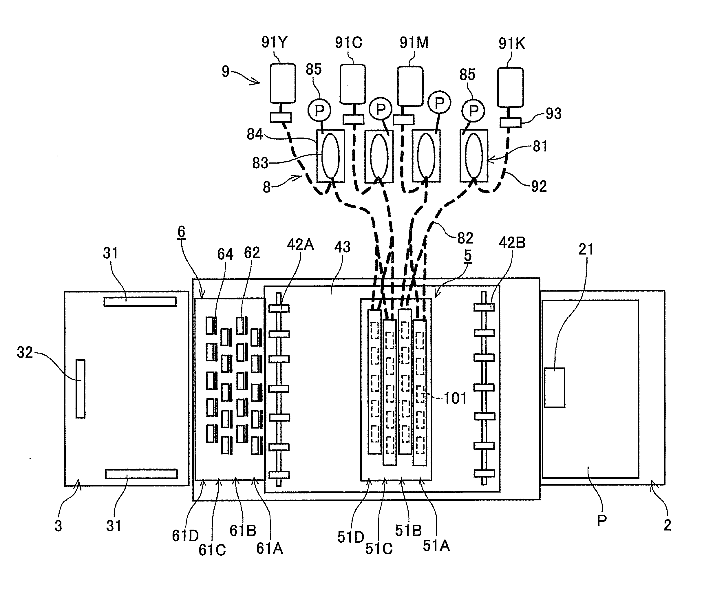 Liquid jetting head unit and image forming apparatus