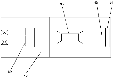 Starting device for loom