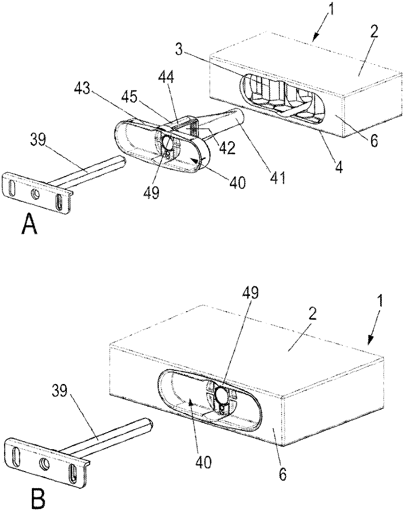 Fitting furniture part piece of furniture and method for producing a plate