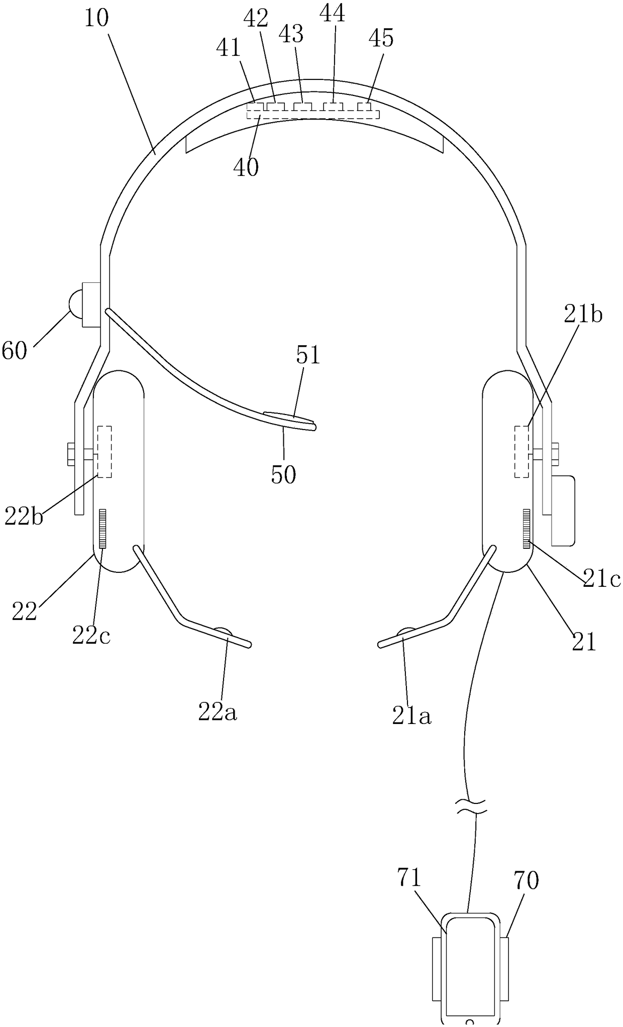 Intelligent earphone based on call center