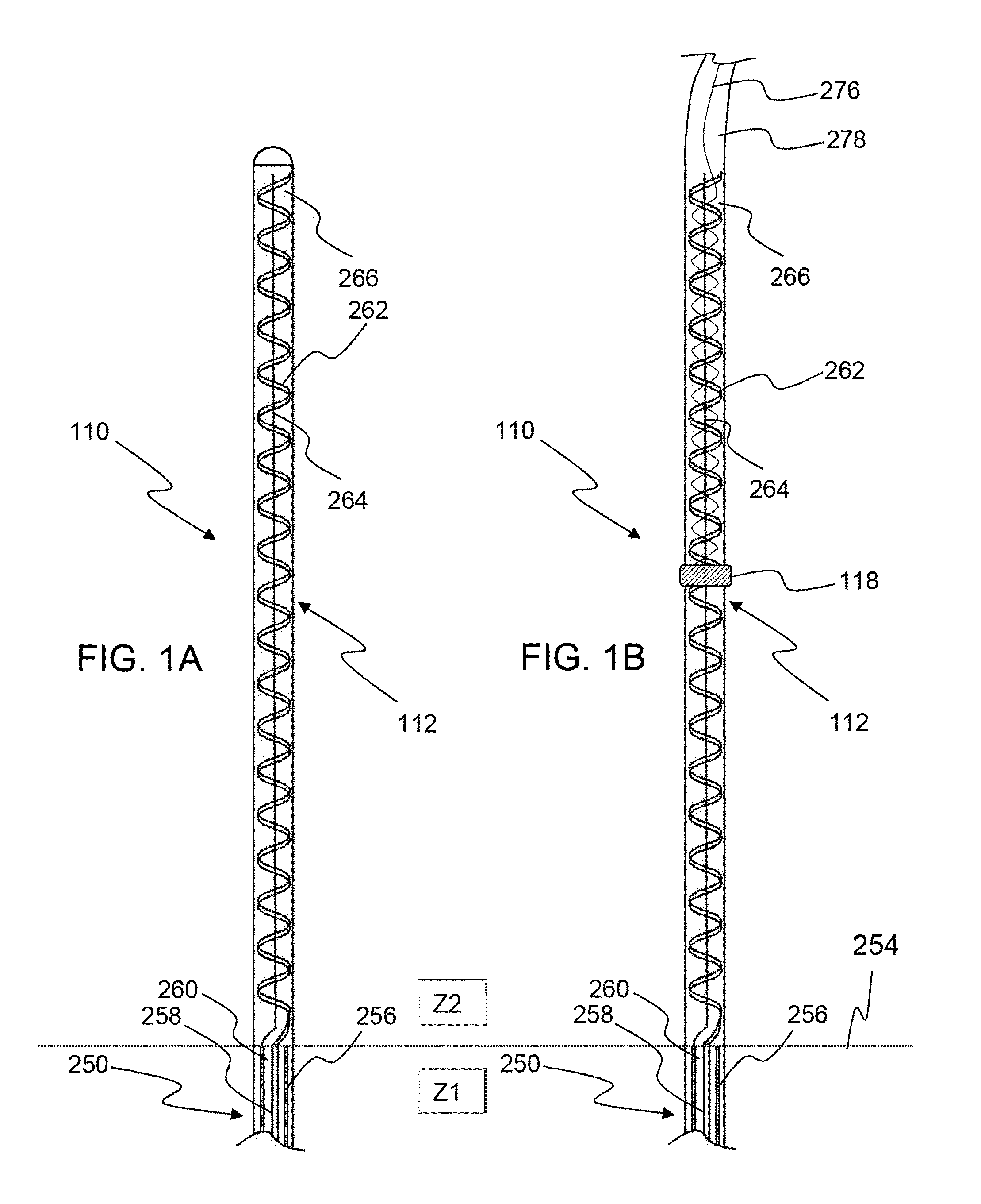 Microwave treatment devices and methods