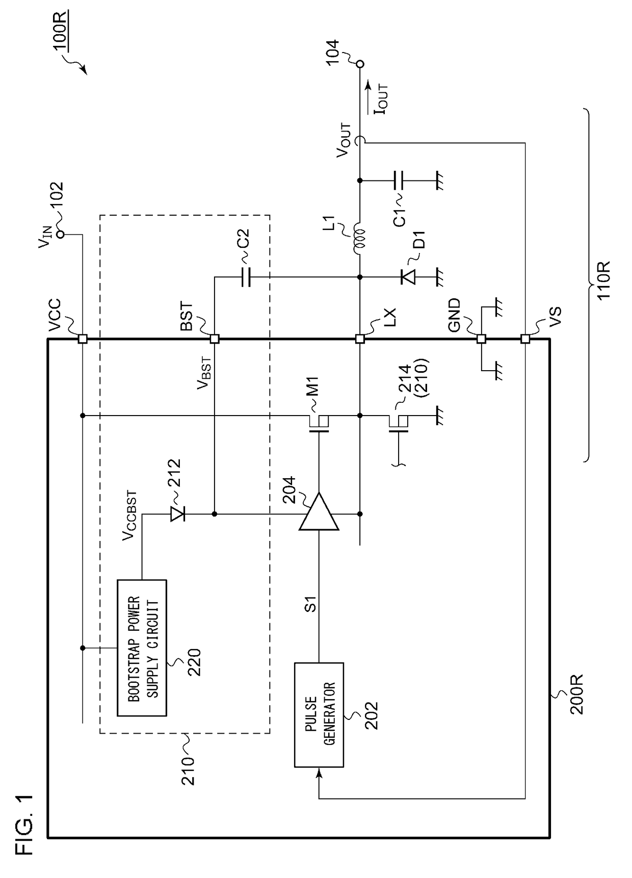 Step-down dc/dc converter