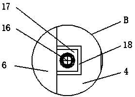 Connecting structure of steel structure column and steel structure beam