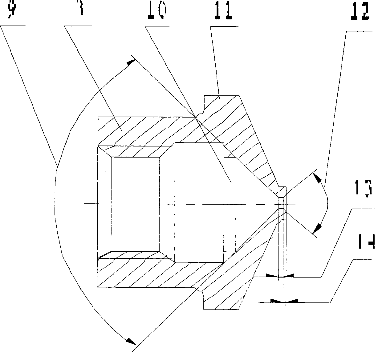 Double-oil-circuit fuel nozzle