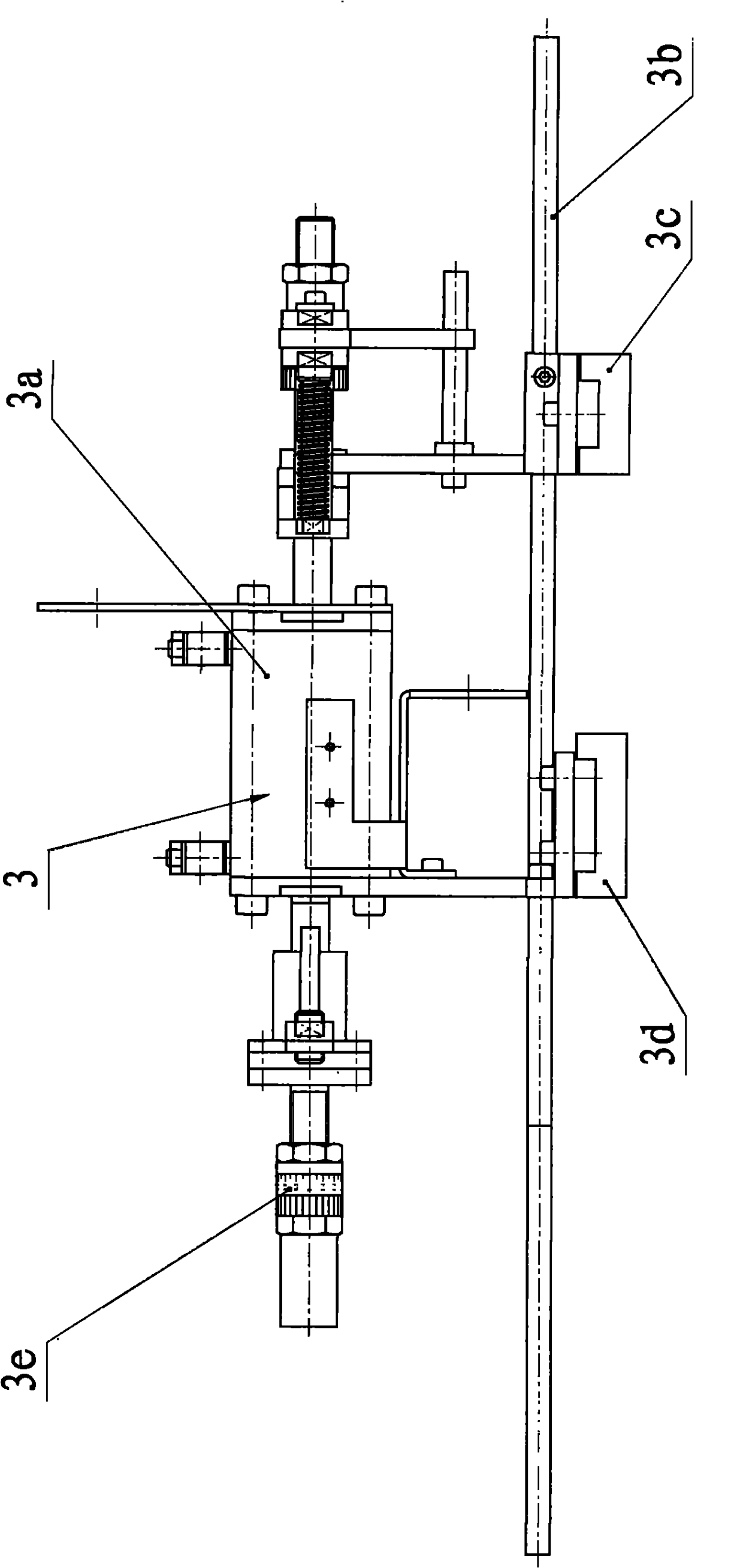 Pre-gluing machine of bolt