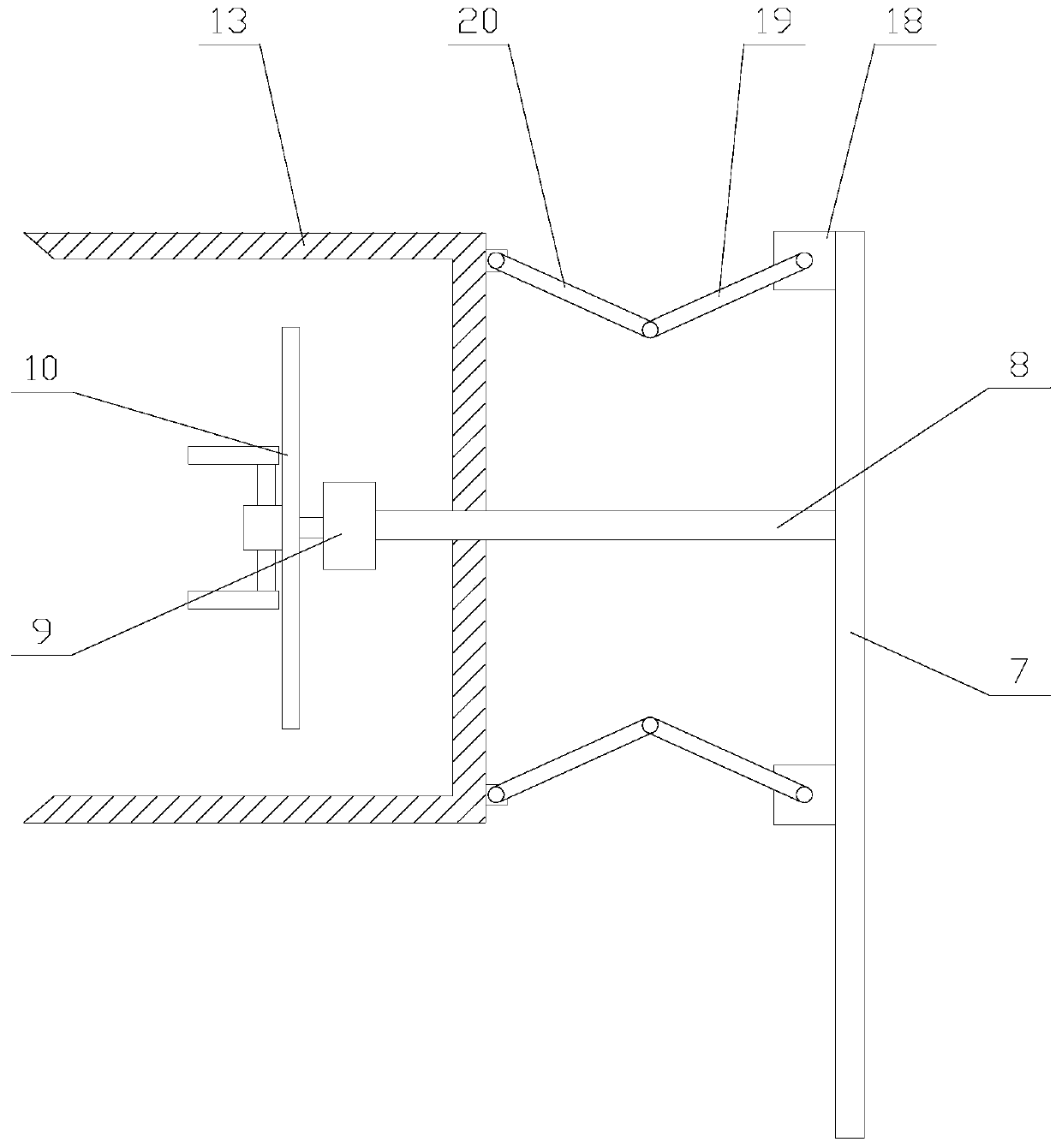 Rotary drum dryer facilitating material loading and unloading and cleaning