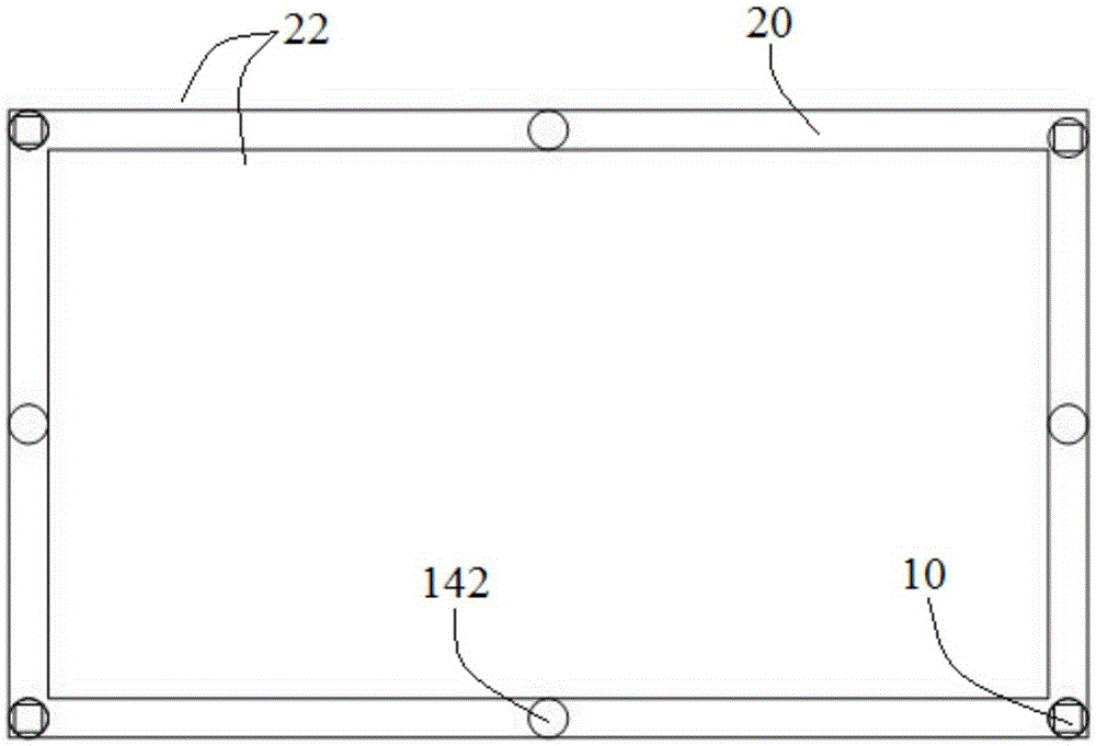 An aircraft wireless monitoring system and method for monitoring large-scale factory buildings