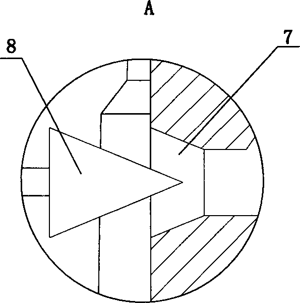 Air spring type semi-active control hydraulic suspension