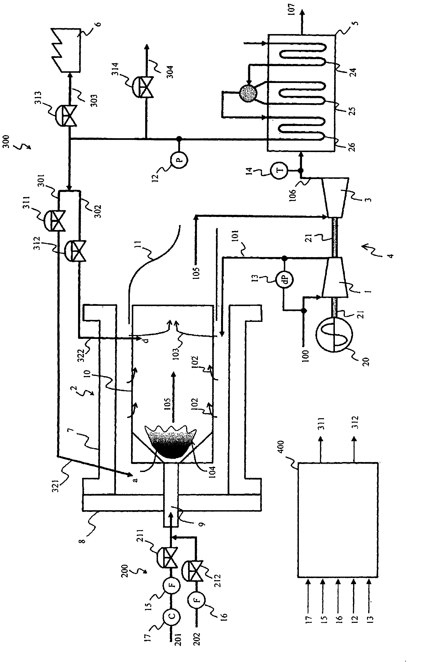 Variable Heat/power Ratio Cogeneration System