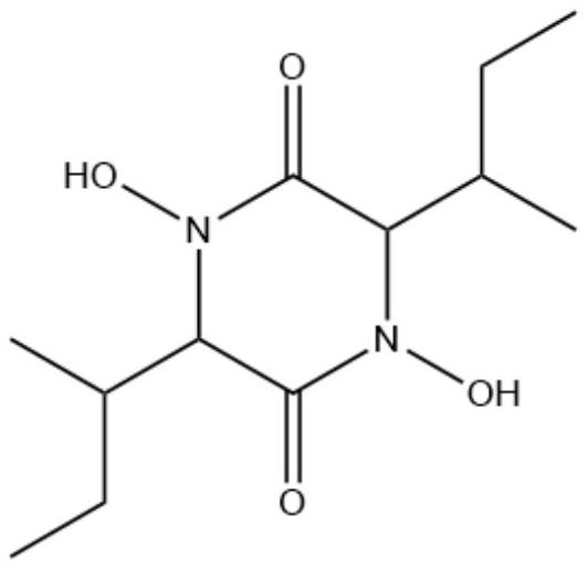 Marine-derived Aspergillus terreus M7 with antibacterial effect, and separation and application of secondary metabolite of Aspergillus terreus M7