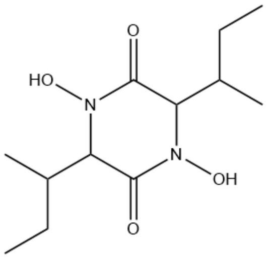 Marine-derived Aspergillus terreus M7 with antibacterial effect, and separation and application of secondary metabolite of Aspergillus terreus M7