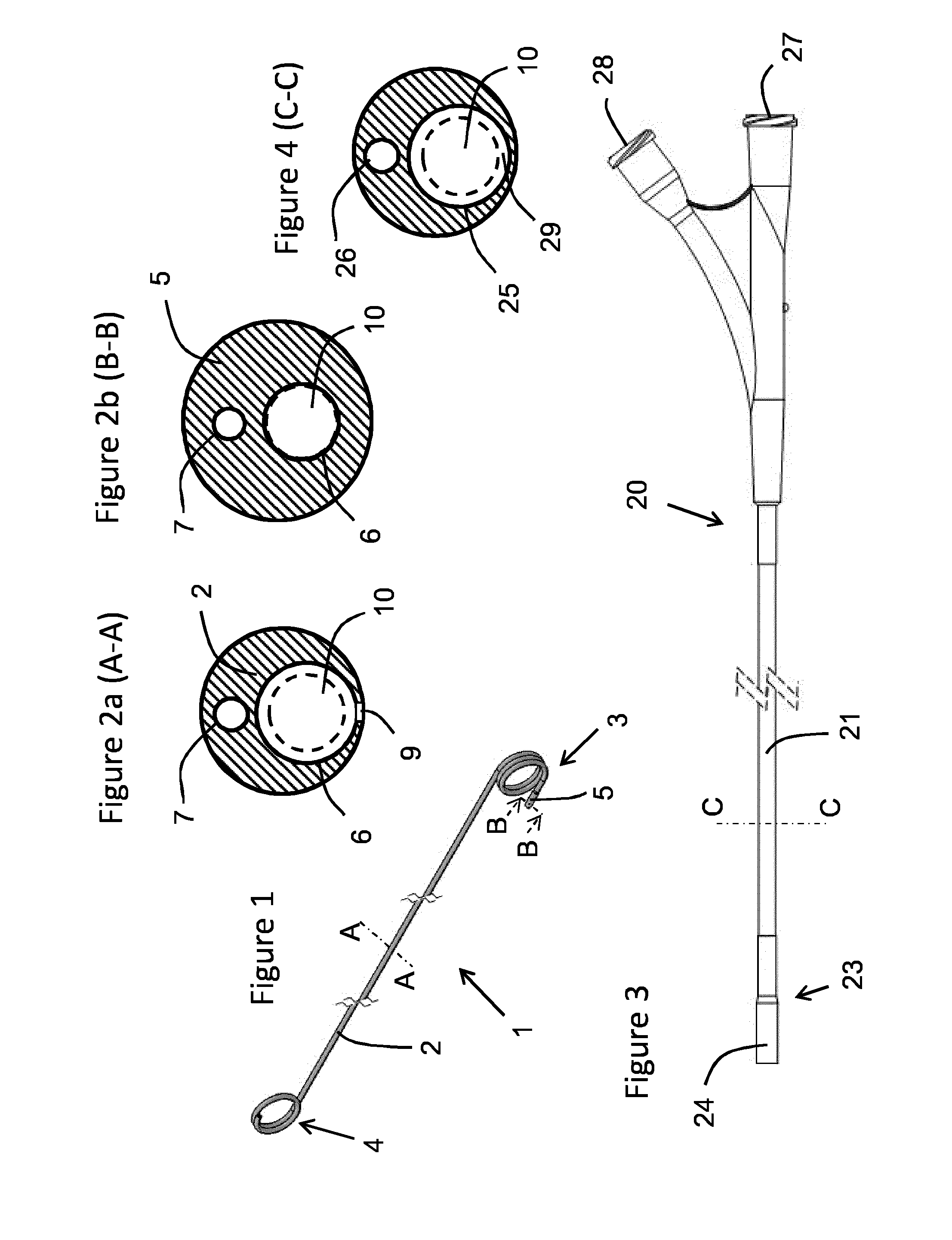 Catheter system for delivery of a ureteral catheter