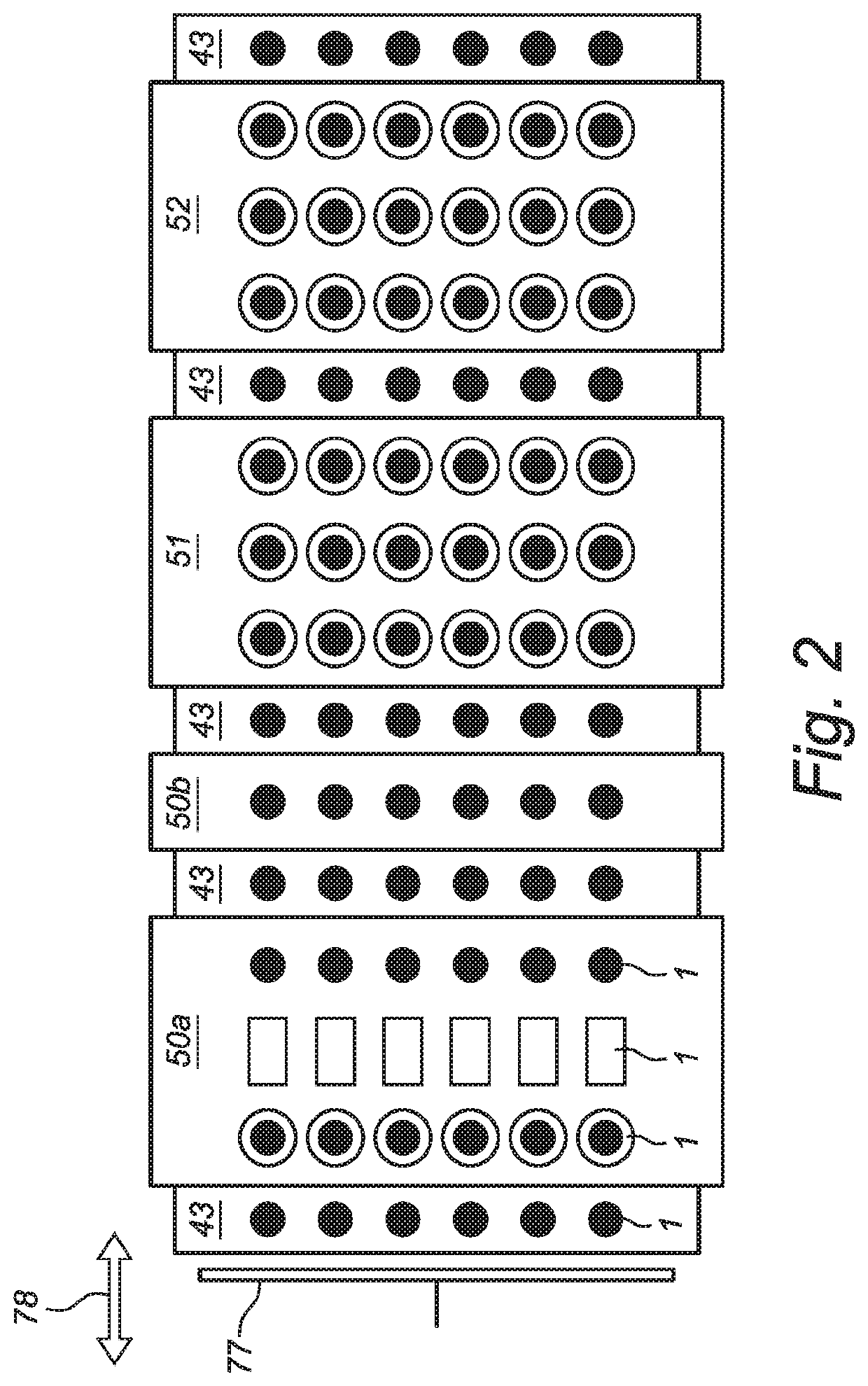 Method and system for freeze-drying injectable compositions, in particular pharmaceutical compositions