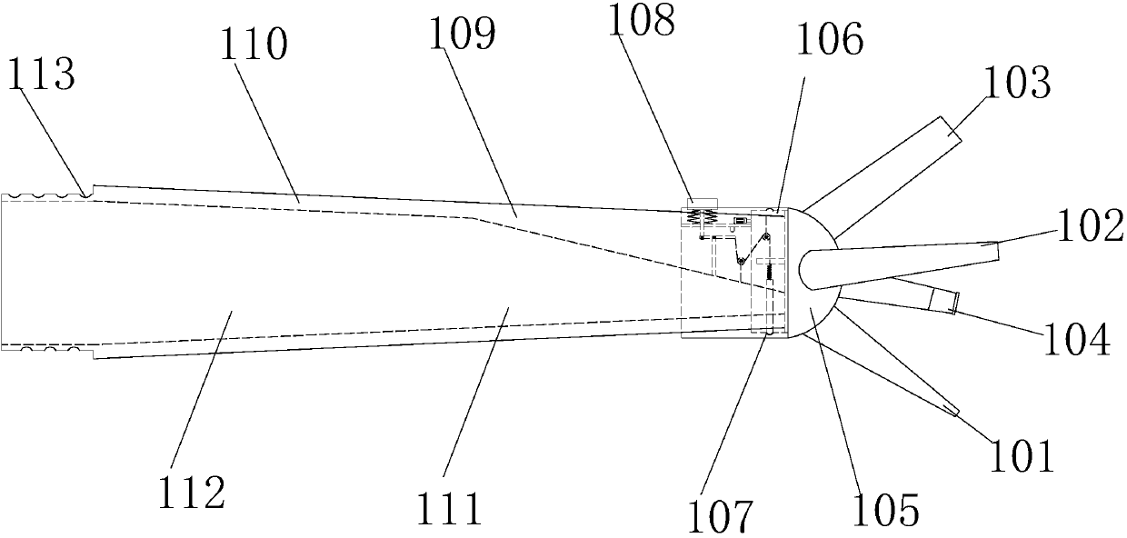 Instrument and apparatus dust sucking device