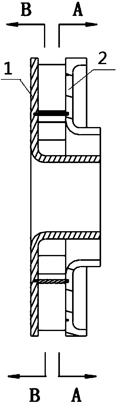 Variable flow whirlcone