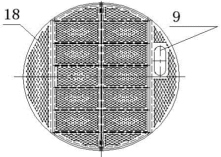 Quiet compound desulfurizing tower