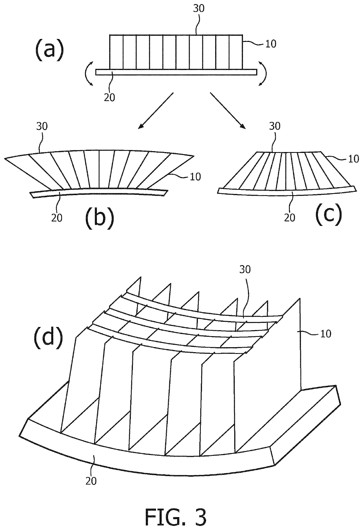 Stabilized grating structures