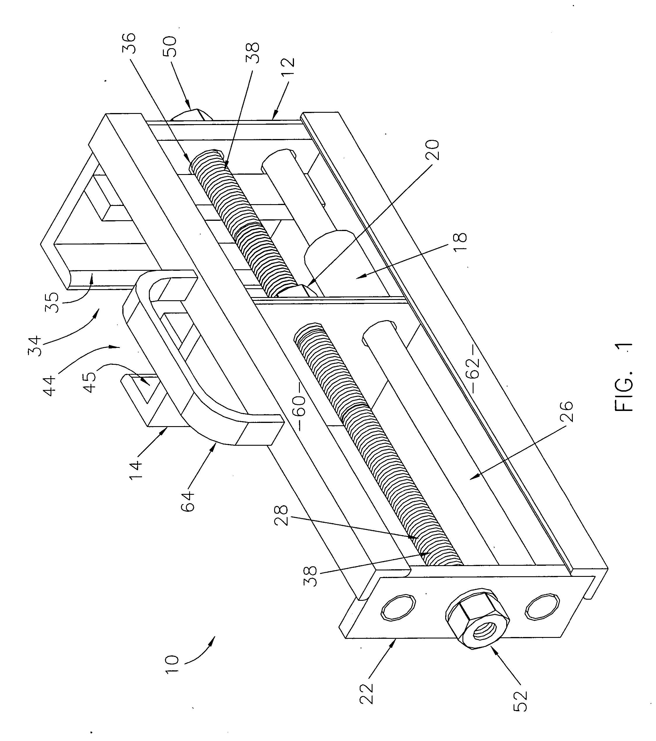 Device for facilitating connection of terminal ends of vehicle track to form closed loop