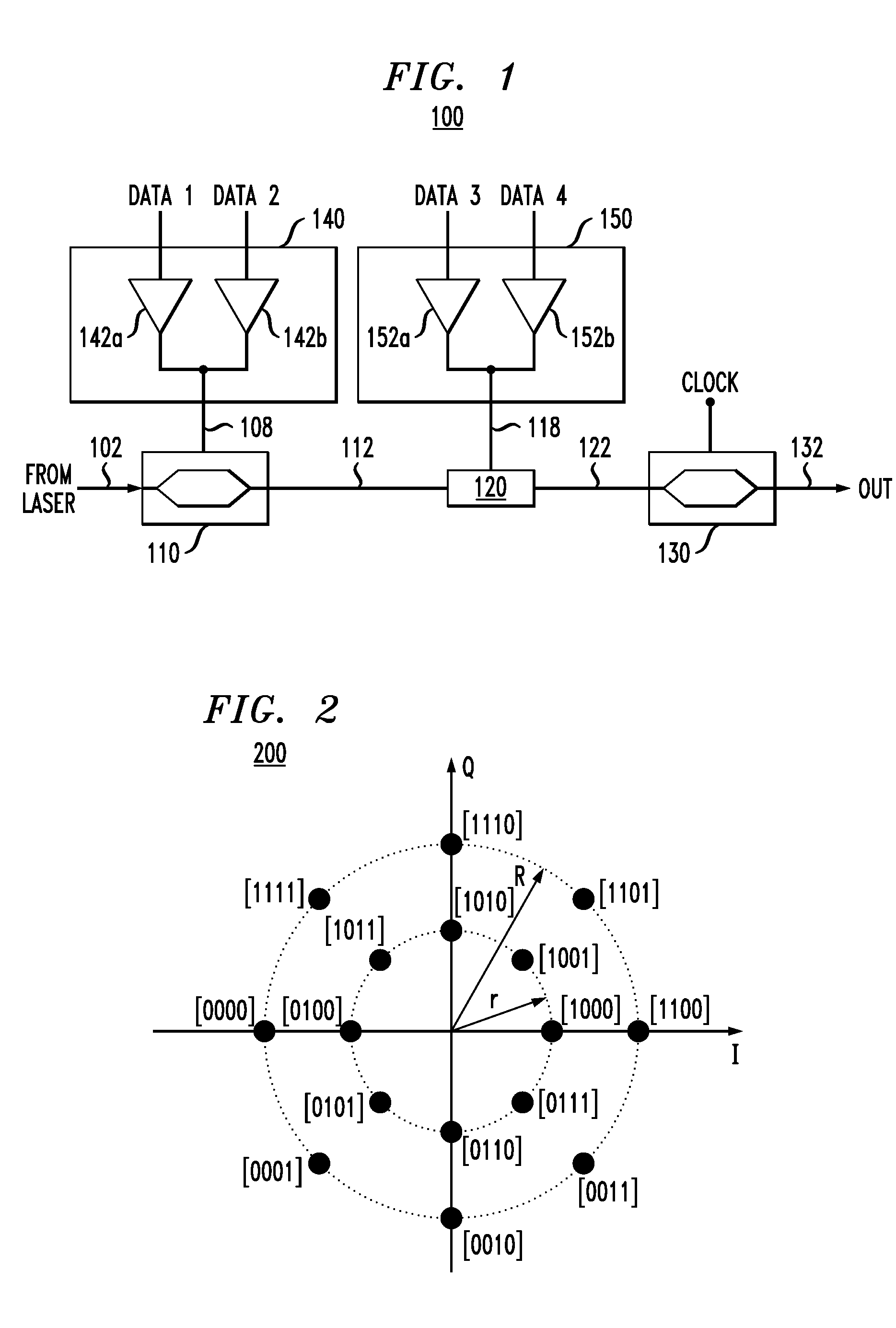 Optical modulator for higher-order modulation