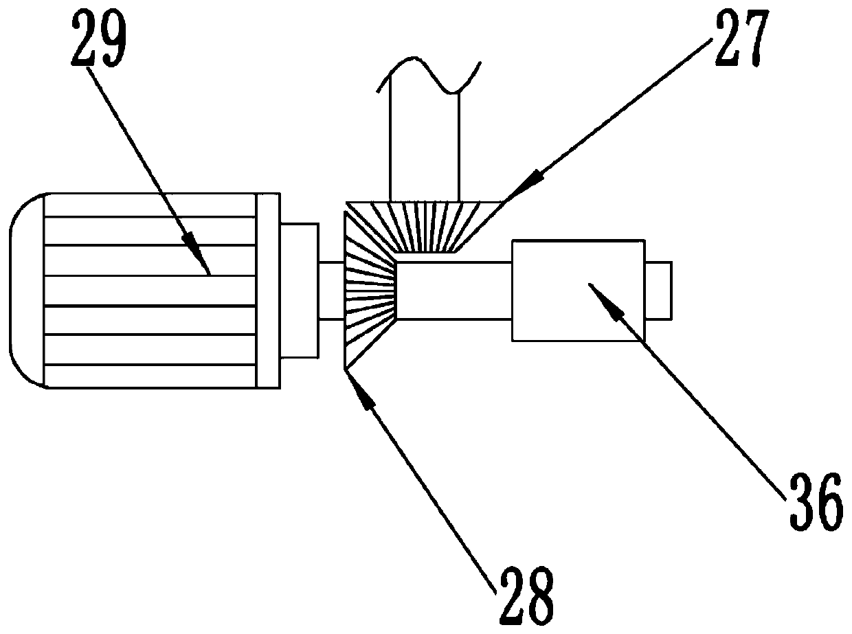 A water-saving potato multi-stage cleaning device