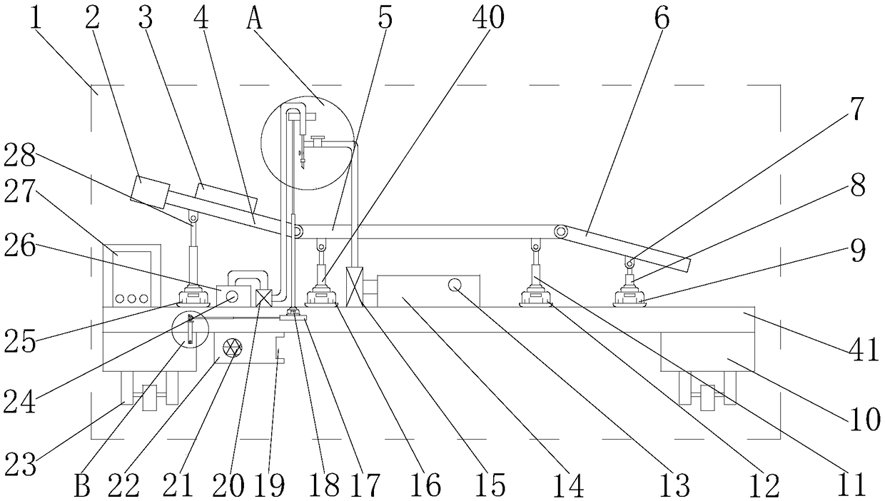 Puncturing device for cardiothoracic surgery department