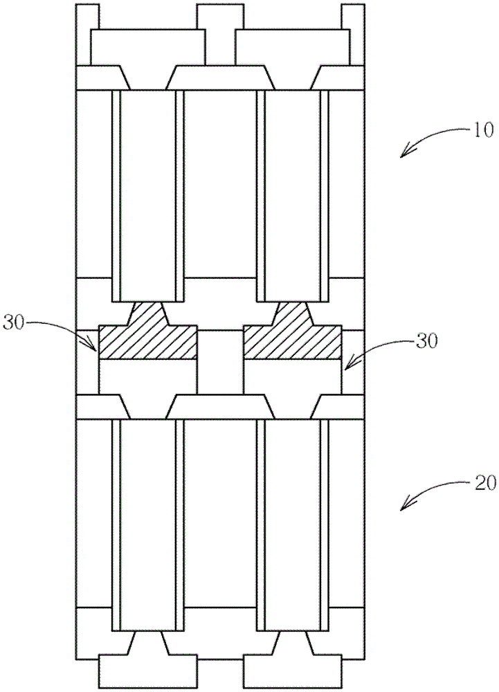 Semiconductor chip and package structure and method for forming same