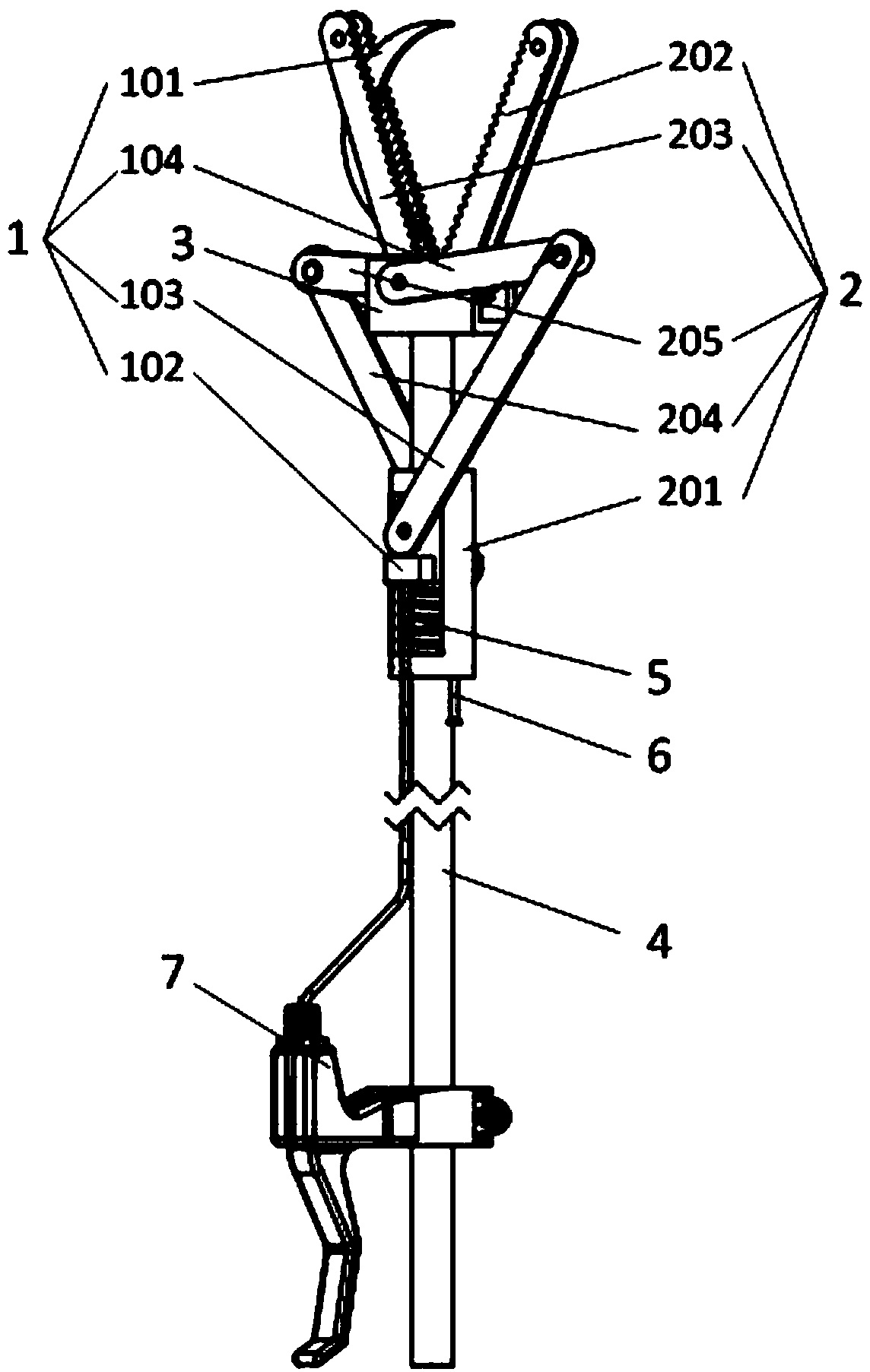 Fruit picking device